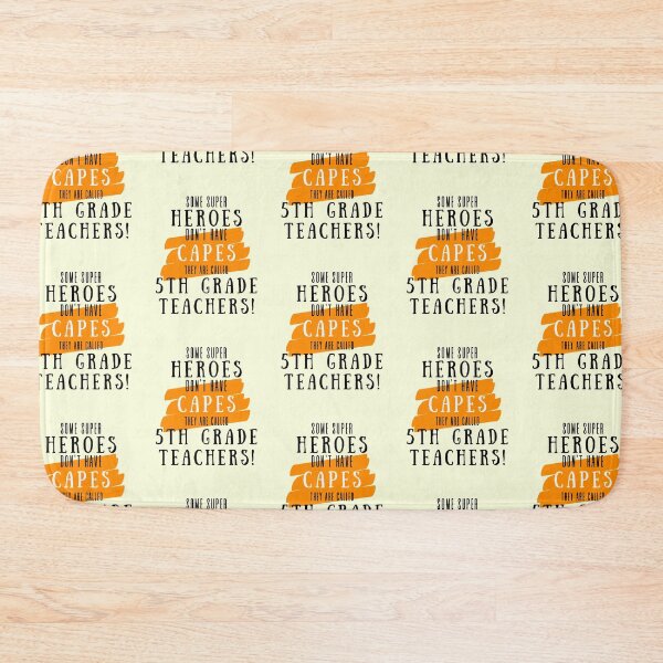 Item preview, Superhero 5th Grade Teacher Appreciation designed and sold by superteachers.