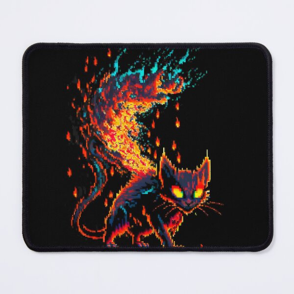 Item preview, Fire Cat designed and sold by 9LivesCats.