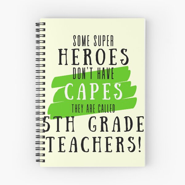 Item preview, Superhero 5th Grade Teacher Appreciation designed and sold by superteachers.