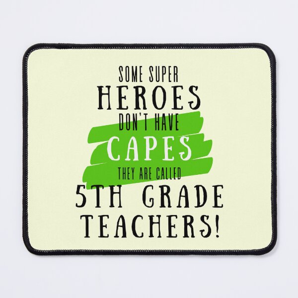 Item preview, Superhero 5th Grade Teacher Appreciation designed and sold by superteachers.