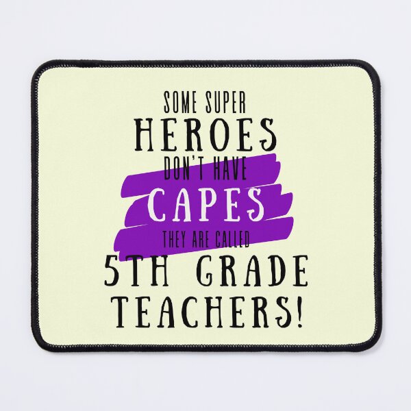 Item preview, Superhero 5th Grade Teacher Appreciation designed and sold by superteachers.