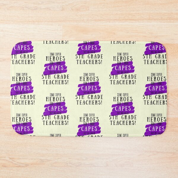 Item preview, Superhero 5th Grade Teacher Appreciation designed and sold by superteachers.