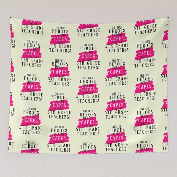 Item preview, Superhero 5th Grade Teacher Appreciation designed and sold by superteachers.