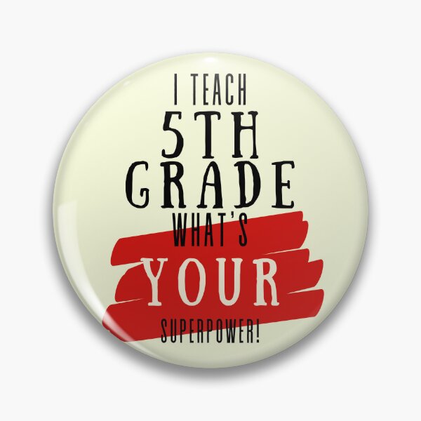 Item preview, Superhero 5th Grade Teacher Appreciation designed and sold by superteachers.