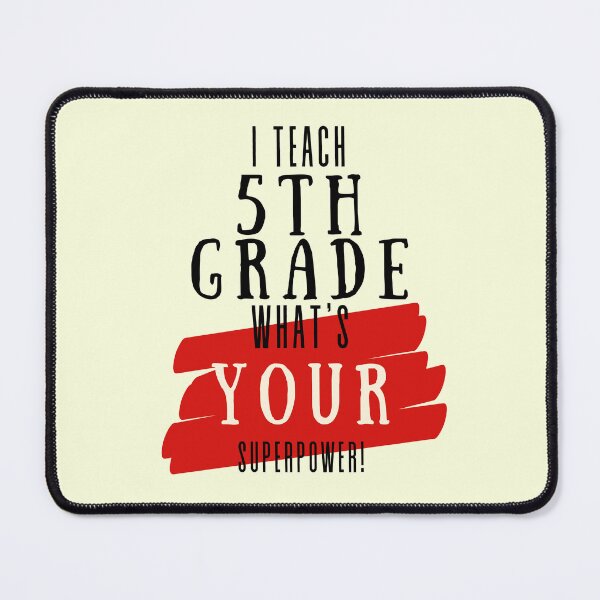 Item preview, Superhero 5th Grade Teacher Appreciation designed and sold by superteachers.