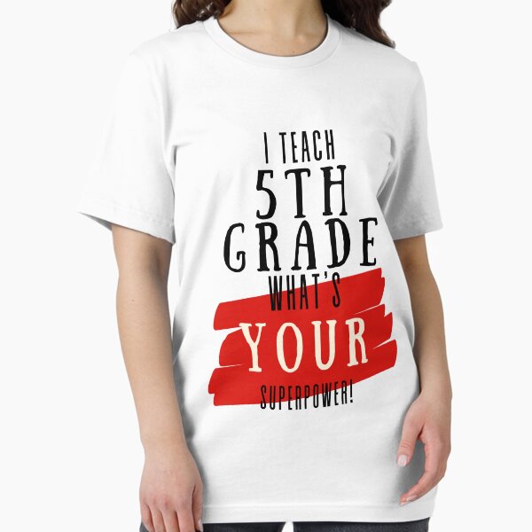 Item preview, Superhero 5th Grade Teacher Appreciation designed and sold by superteachers.