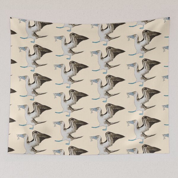 Item preview, Happy Blue Footed Booby Snack Time designed and sold by Nicky Rollings.