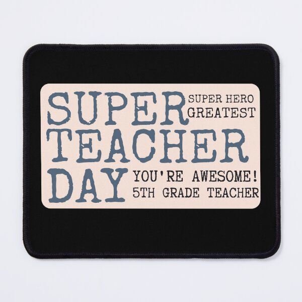 Item preview, 5th Grade Teacher Appreciation designed and sold by superteachers.