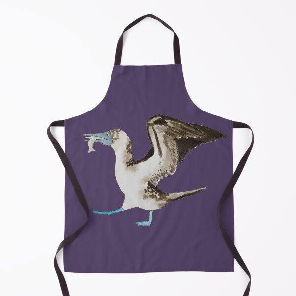 Item preview, Happy Blue Footed Booby Snack Time Dark designed and sold by Nicky Rollings.