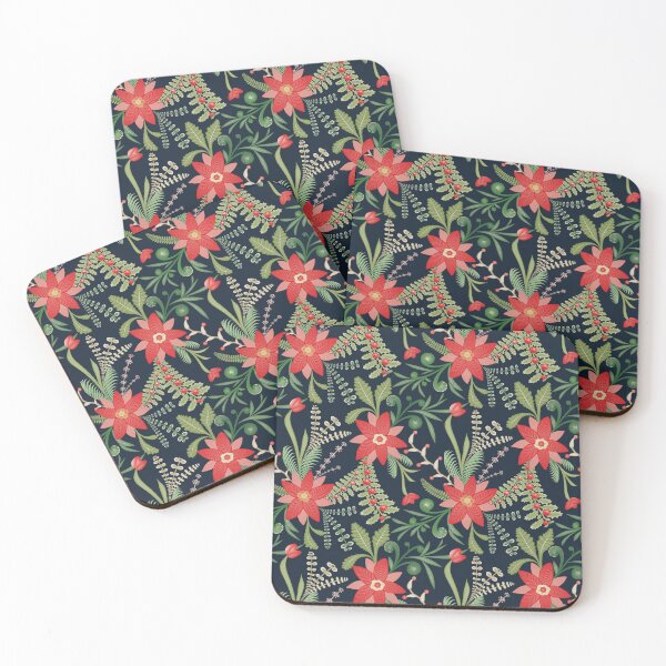 Item preview, Winter Nature - Navy designed and sold by JaselviiStudio.