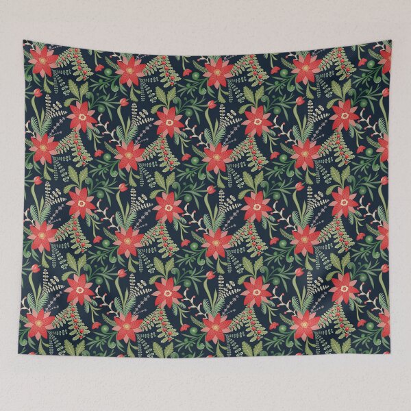 Item preview, Winter Nature - Navy designed and sold by JaselviiStudio.