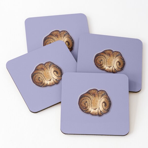 Item preview, Franzbrötchen, purple designed and sold by SeeManning.