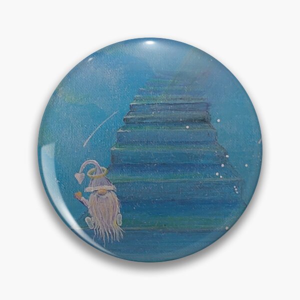 Item preview, Angel Gnome on the Stairway to Heavenly Aurora designed and sold by Debbie Center.