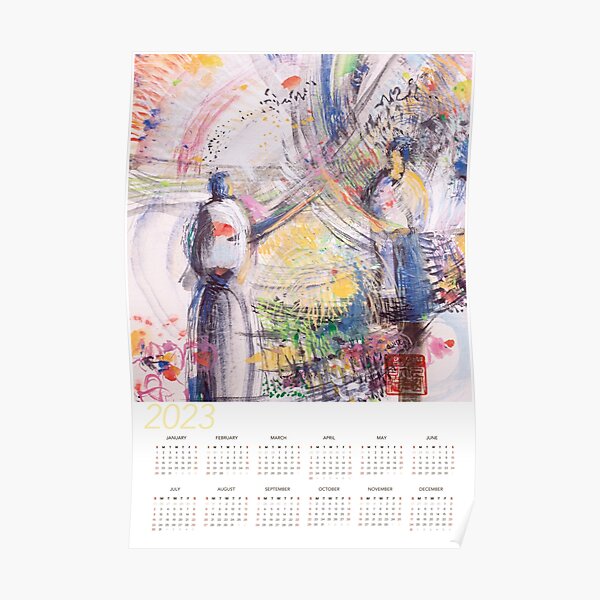Aikido Iaido No. 1 Calendar 2023 (english Version) Poster