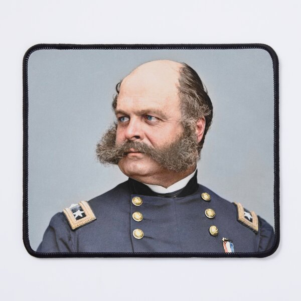 Item preview, General Burnside - Civil War - Colorized designed and sold by warishellstore.