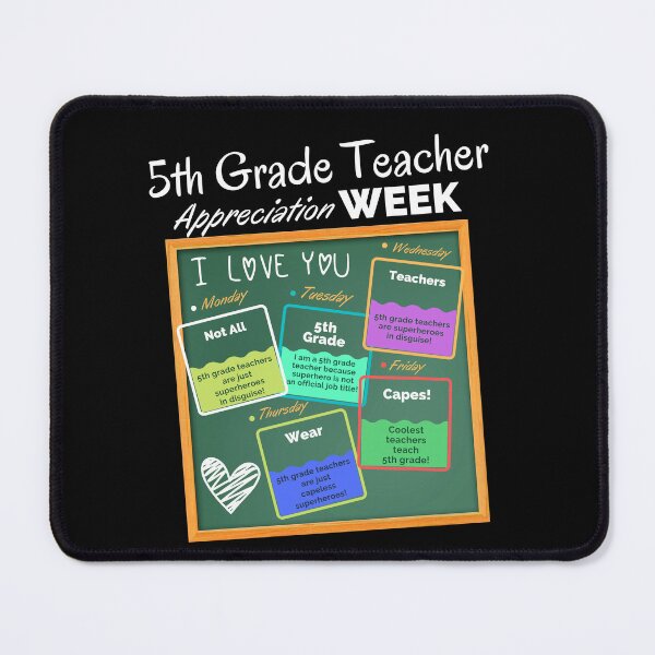 Item preview, 5th Grade Teacher Appreciation Week designed and sold by superteachers.