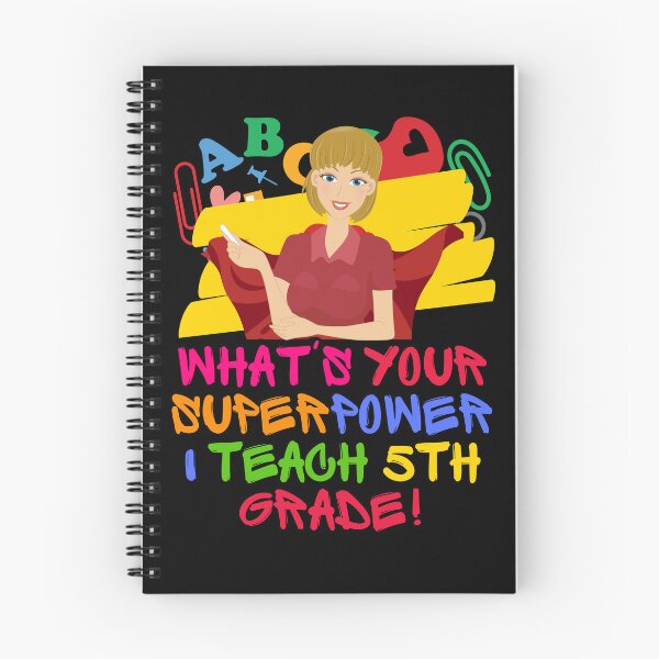 Item preview, 5th Grade Student Superhero Teacher designed and sold by superteachers.