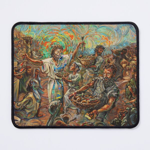 Item preview, Jesus Feeding the Multitude of 5000 designed and sold by elfeather.