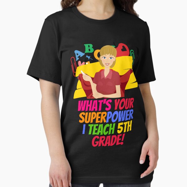 Item preview, 5th Grade Student Superhero Teacher designed and sold by superteachers.
