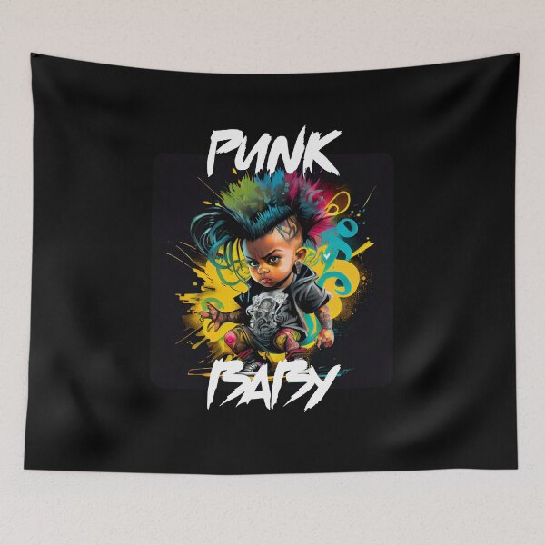Item preview, Graffiti Style - Cool Punk Baby 7 designed and sold by PD-Store.