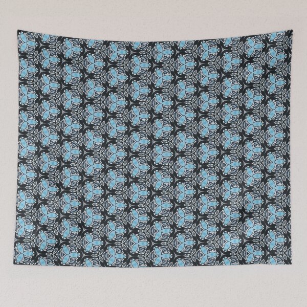Artikelvorschau, Baby Blue Florals entworfen und verkauft von debutpagesart.