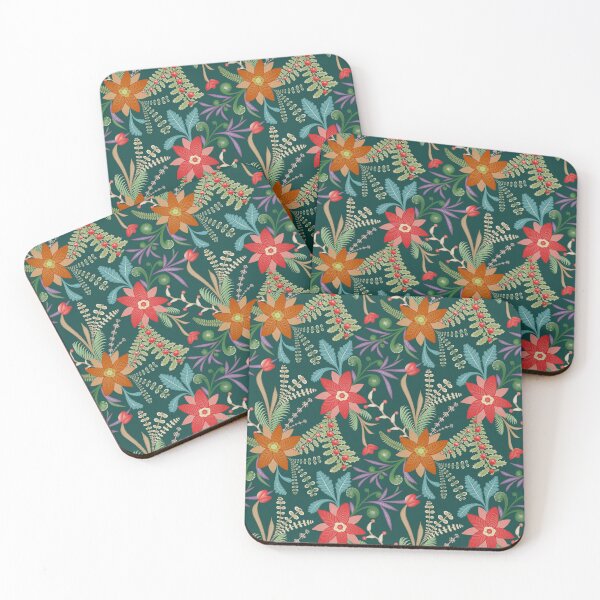 Item preview, Winter Nature - Turquoise designed and sold by JaselviiStudio.