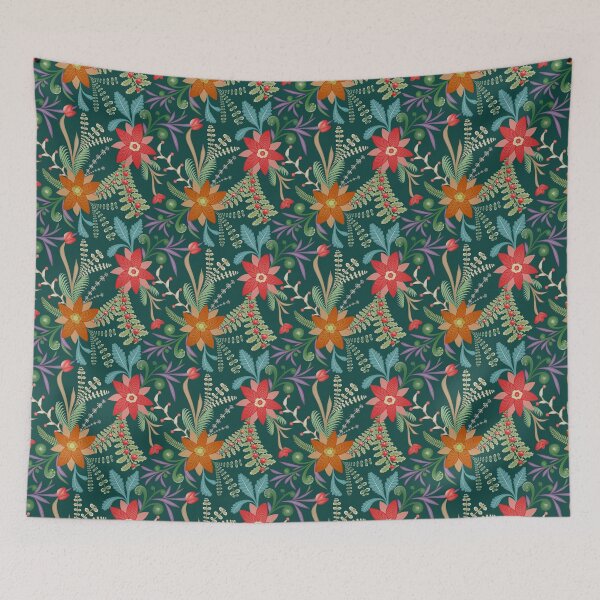 Item preview, Winter Nature - Turquoise designed and sold by JaselviiStudio.