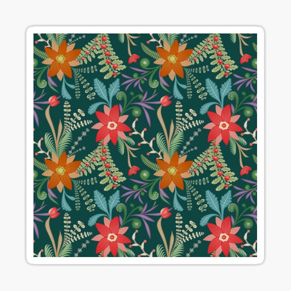 Item preview, Winter Nature - Turquoise designed and sold by JaselviiStudio.