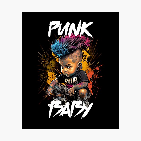 Item preview, Estilo Graffiti - Cool Punk Baby 1 designed and sold by PD-Store.