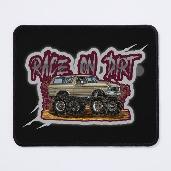 Item preview, Race On Dirt Monster Truck Getting Ready For Show Time designed and sold by darknessjeff86.