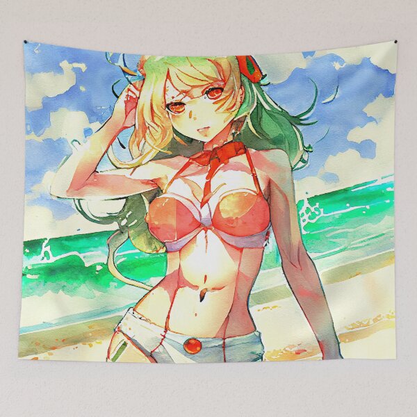 Aperçu de l'œuvre Anime Bikini Fille # 14 créée et vendue par Eynoxart.