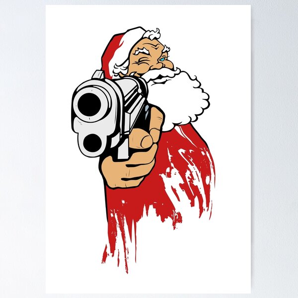 Item preview, Dangerous Santa Claus designed and sold by DabGraphic.