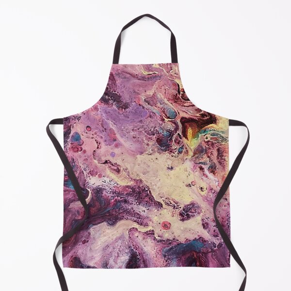 Item preview, Pastel Pink and Purple Acrylic Pour Artwork designed and sold by Julie Lucas.