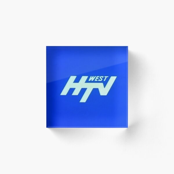 HTV West Aerial Ident Acrylic Block