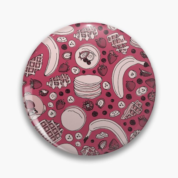 Artikelvorschau, Viva Magenta Pfannkuchen & Waffeln entworfen und verkauft von KaraDesign.