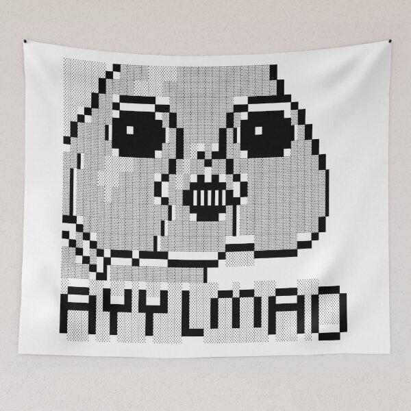 Item preview, AYY LMAO pixel art (rare)  designed and sold by shrolts.