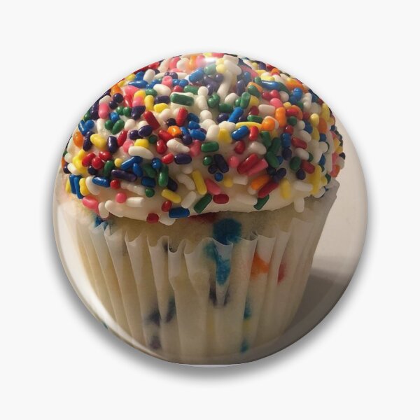 Item preview, cupcake with sprinkles designed and sold by Christasbubble.