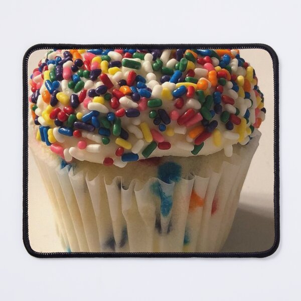 Item preview, cupcake with sprinkles designed and sold by Christasbubble.