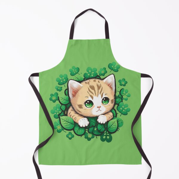 Item preview, Shamrock Kitten designed and sold by RogueDroid.