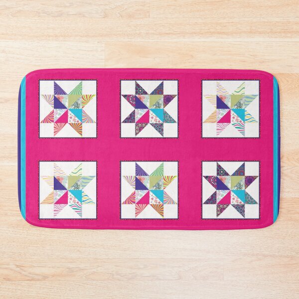 Item preview, Classic Lone Star Quilt designed and sold by ittybittyowl.