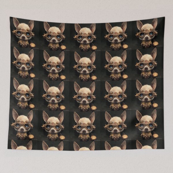 Item preview, Steampunk Chihuahua designed and sold by Artsytee Lab.