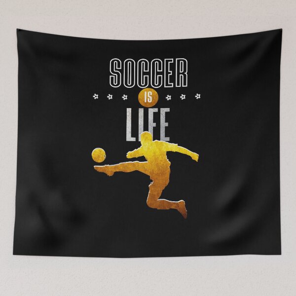 Item preview, Soccer is life designed and sold by AW2 Designs.