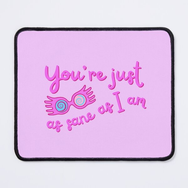 Item preview, You're just as sane as I am pastel pink designed and sold by Disturbing Wonderland.