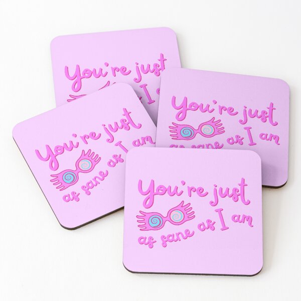 Item preview, You're just as sane as I am pastel pink designed and sold by Disturbing Wonderland.