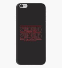 Should I Stay or Should I egGo iPhone Case