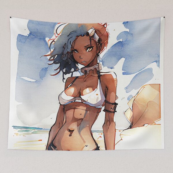 Aperçu de l'œuvre Anime Bikini Fille # 15 créée et vendue par Eynoxart.
