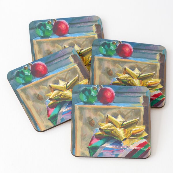 Item preview, Christmas Gift with Onlooking Ornaments designed and sold by elfeather.