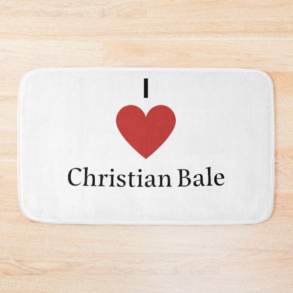Item preview,  I love Christian Bale designed and sold by printory.