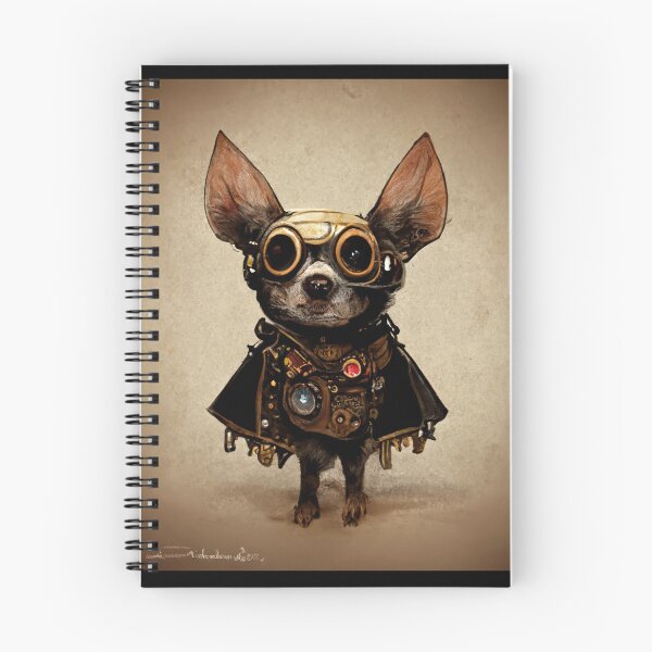 Item preview, Steampunk Chihuahua designed and sold by Artsytee Lab.