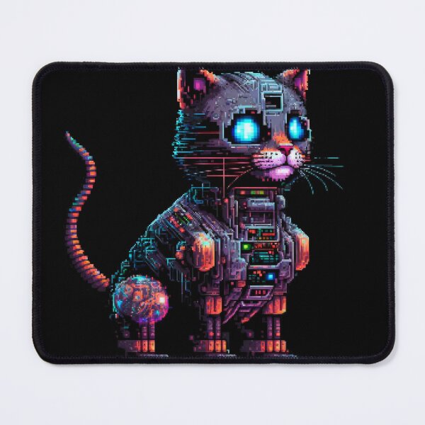 Item preview, Mech Cat designed and sold by 9LivesCats.